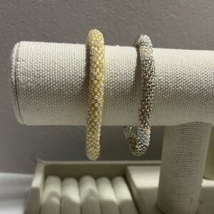 Elegant Beaded Bracelets Set